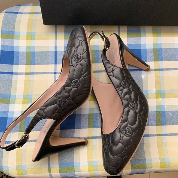 CHANEL Shoes - Chanel Slingback Calf Skin Limited Edition Heels